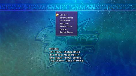 ffx good morning|ffx blitzball prizes.